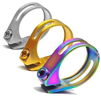 fireflyチタン製シートクランプ Tern・MOULTON用】RIDEA 橋輪オリジナルシートクランプ Φ38